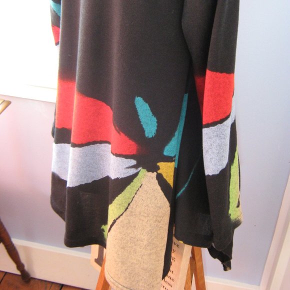 Fun Colorful Orange Fashion Village Tunic - Picture 6 of 6